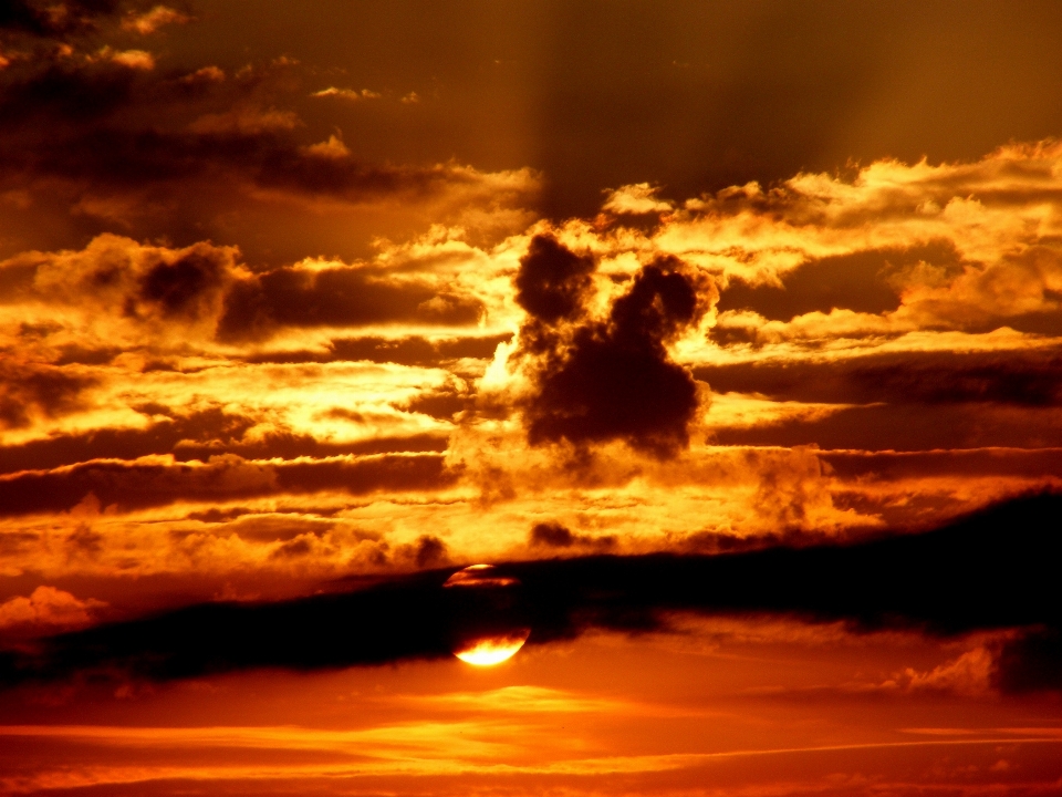 Horizont wolke himmel sonne