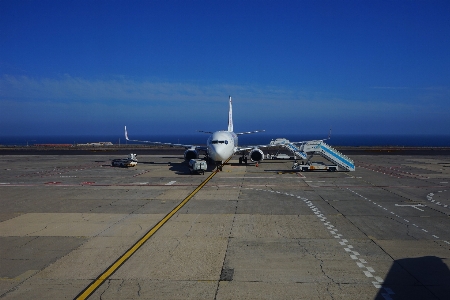 Airport airplane aircraft vehicle Photo