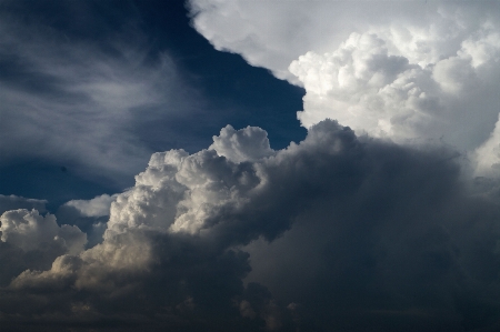 Cloud sky sunlight air Photo