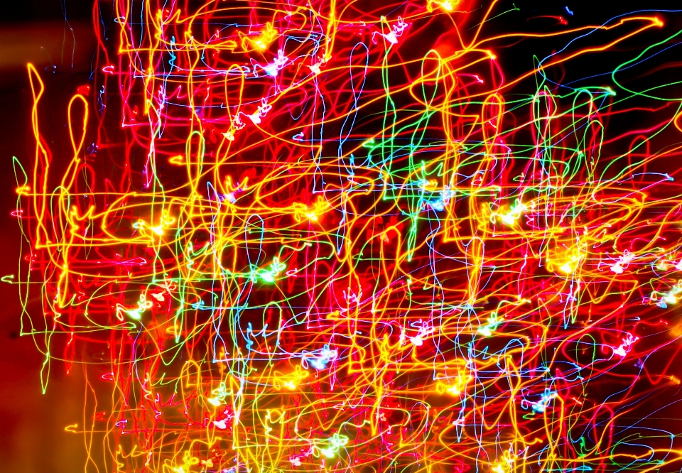 Creative light abstract colourful