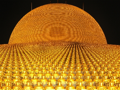 Foto Monumen agama budha petir