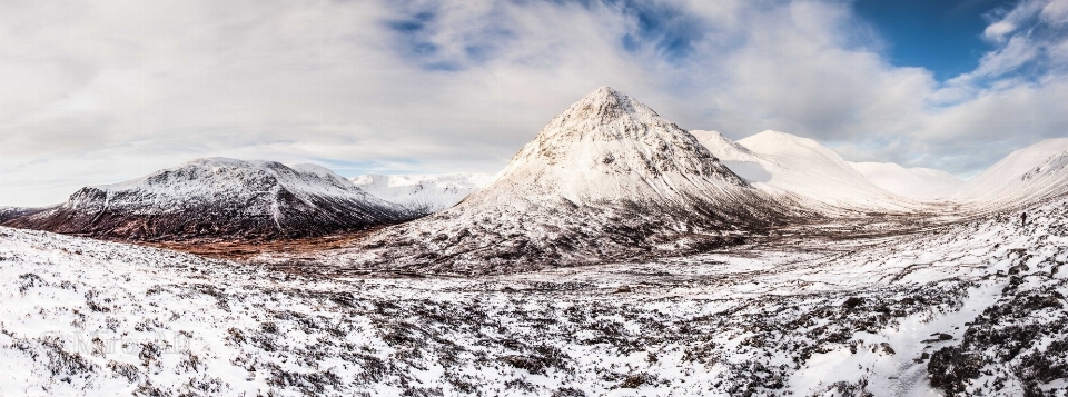 Landscape nature mountain snow