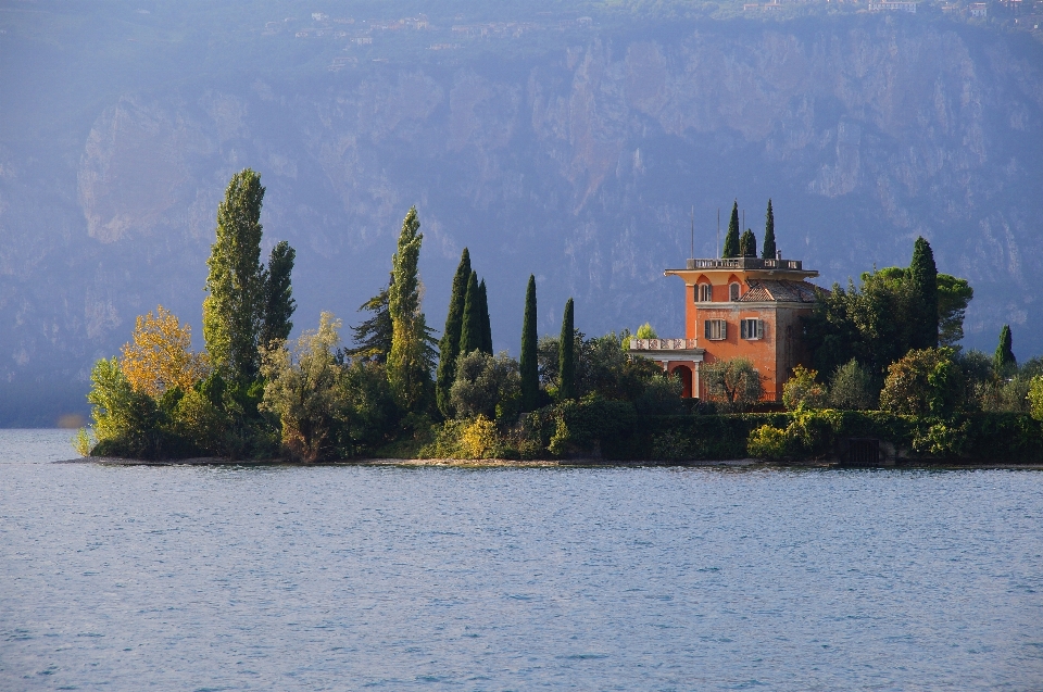 Mare albero acqua montagna