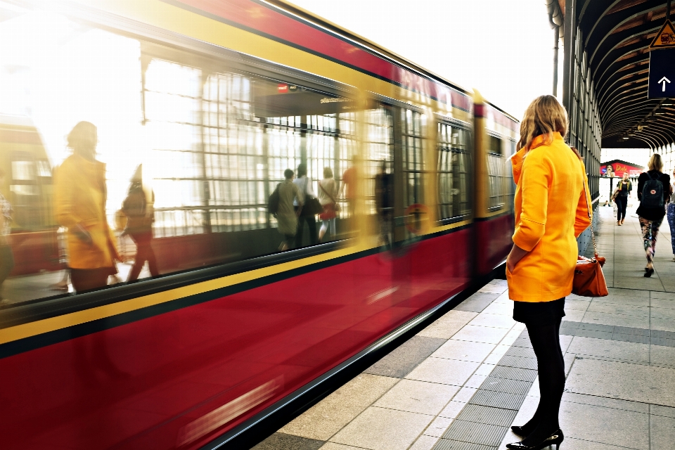 Fußgänger menschen mädchen frau