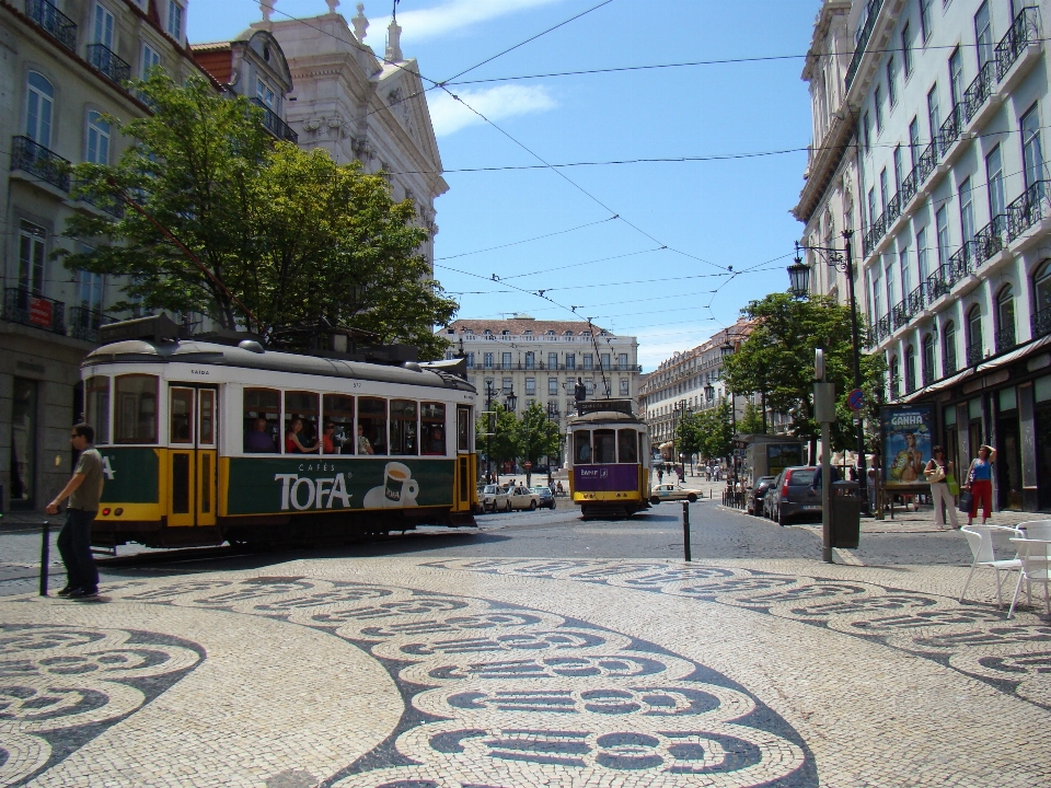 Cidade eléctrico transporte veículo