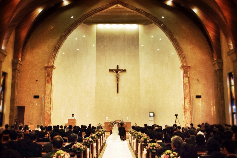 Wedding marriage aisle ceremony