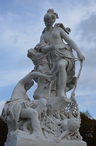 Woman stone monument statue Photo