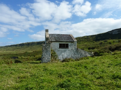 Landscape mountain farm hill Photo