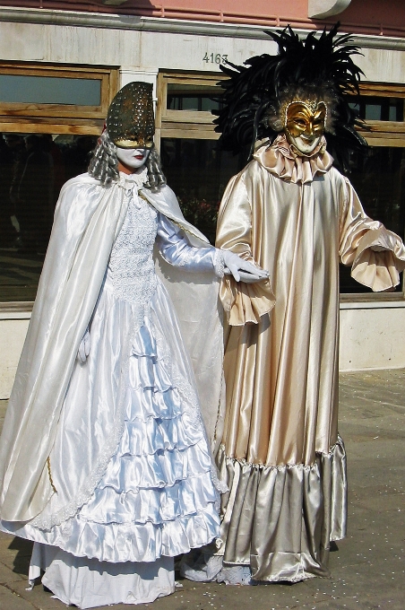 Carnaval pareja italia venecia