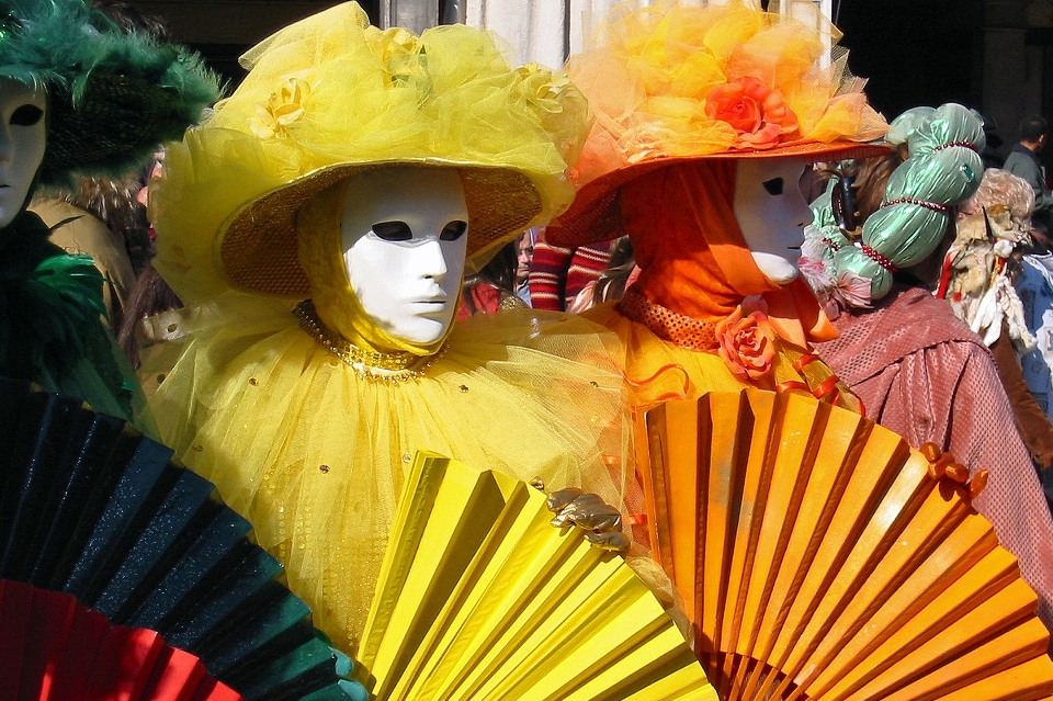 Carnaval color italia venecia