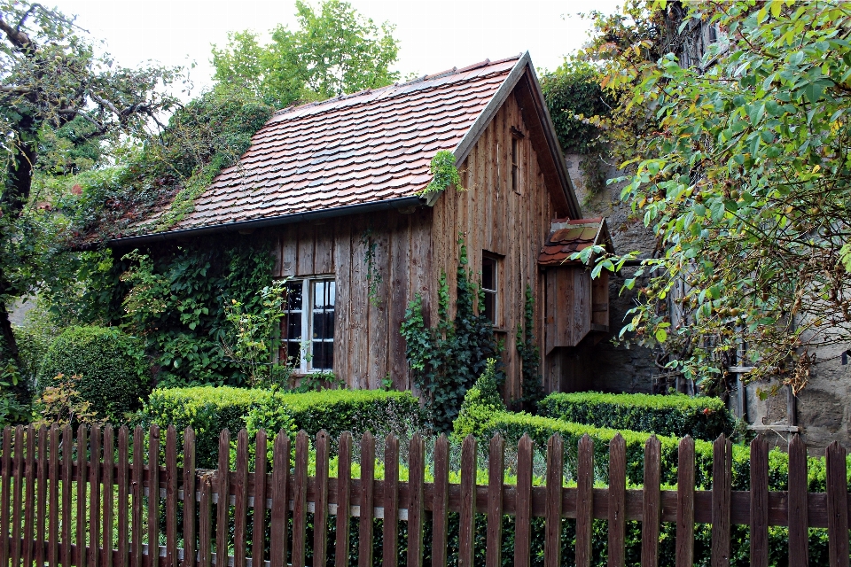 Paesaggio natura casa edificio