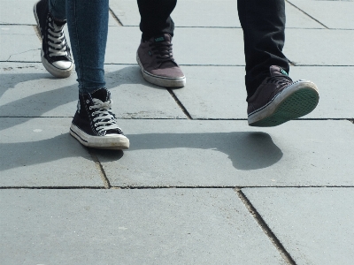 Man walking person shoe Photo