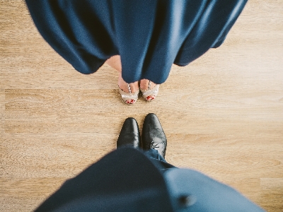 Hand suit shoe woman Photo