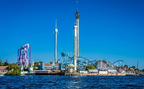 Outdoor europe vehicle amusement park Photo