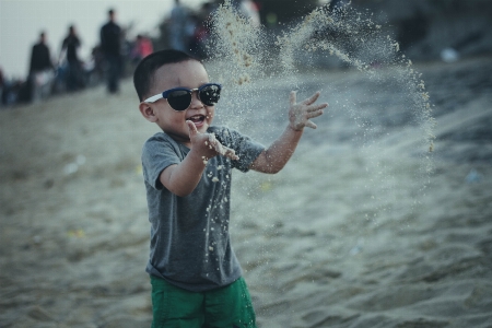 ビーチ 海 水 砂 写真