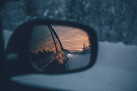 風景 雪 冬 ライト 写真