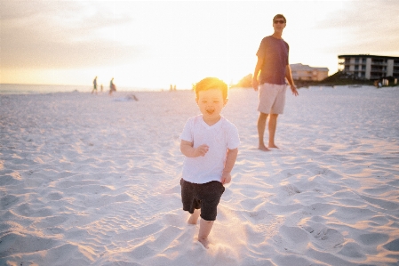 Beach sea sand ocean Photo