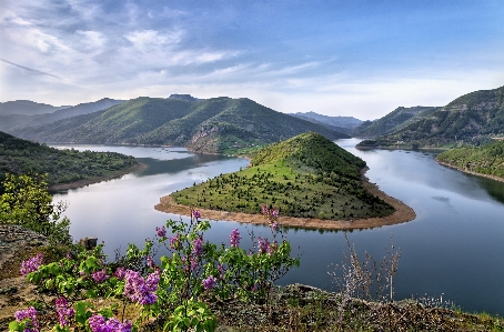 Landscape sea coast water Photo