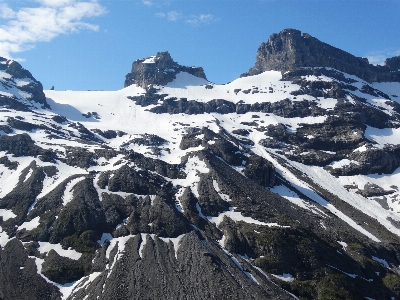 Berg schnee winter abenteuer Foto