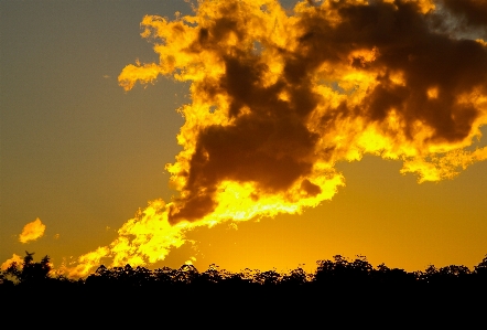 Horizon cloud sky sun Photo