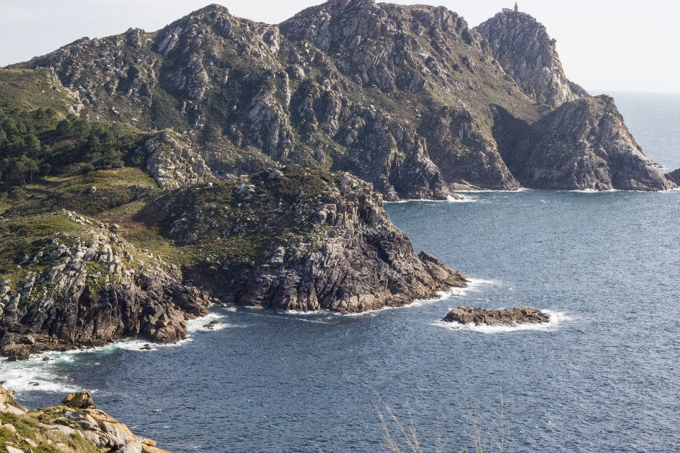 Beach landscape sea coast