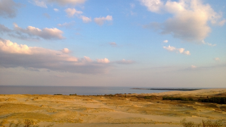 Plage paysage mer côte