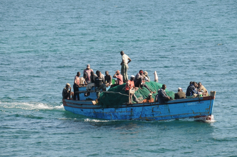 Sea nature boat ship