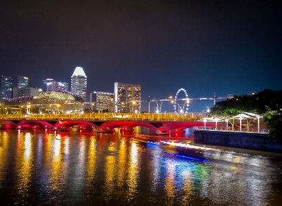 Water architecture boat bridge Photo