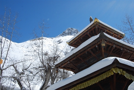 Foto Naturaleza montaña nieve invierno