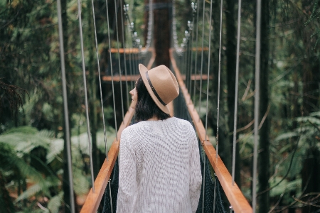 Forest person girl woman Photo