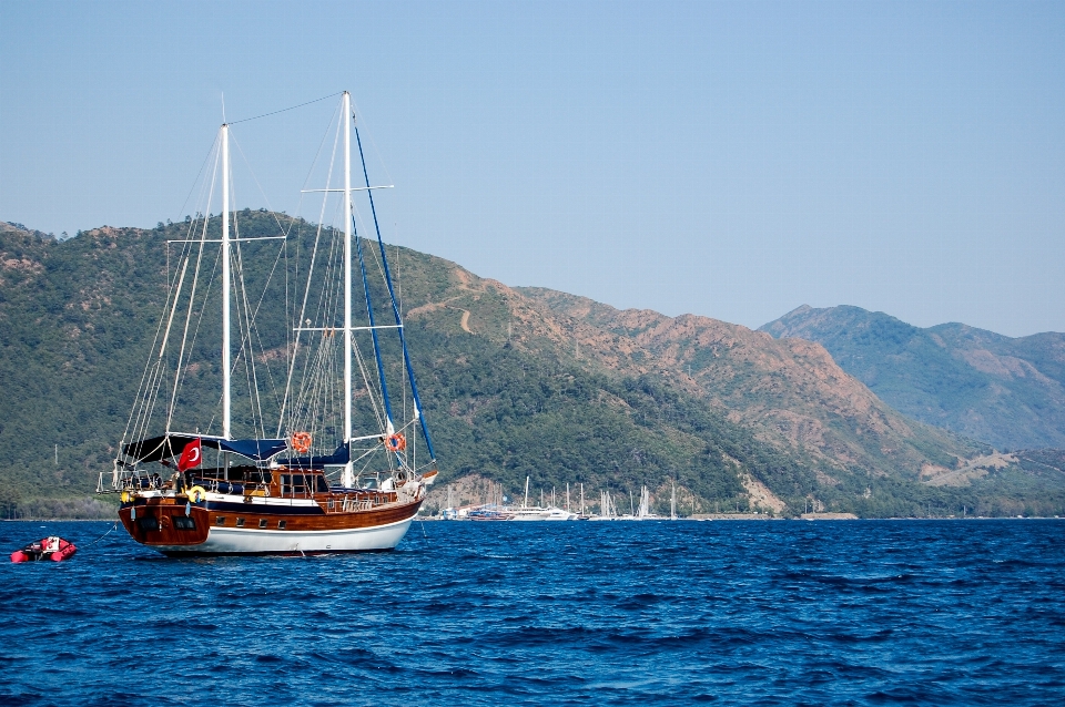 Mer eau bateau été