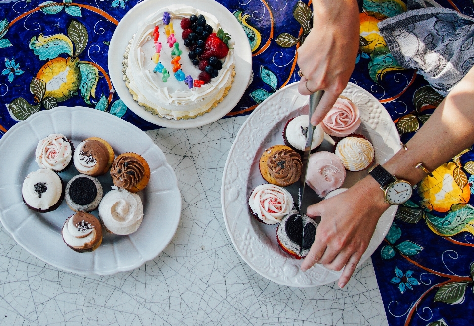 Celebration meal food baking