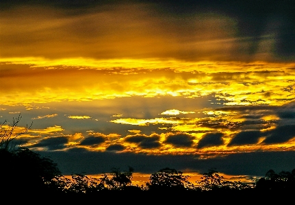 Horizon cloud sky sun Photo