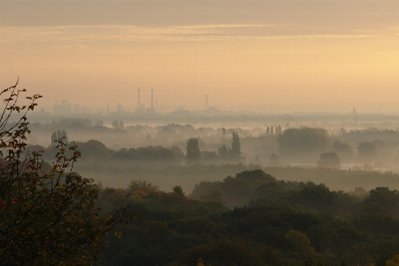 Nature horizon cloud fog Photo