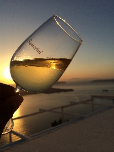 Light sky sunset wine Photo