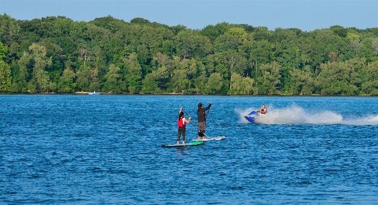 Sea sport lake jet Photo