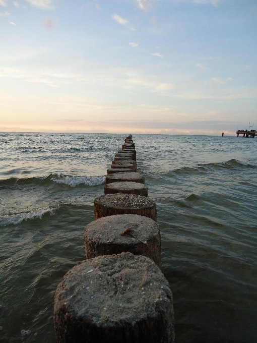 Pantai lanskap laut pesisir