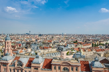 Horizont die architektur stadt sicht Foto