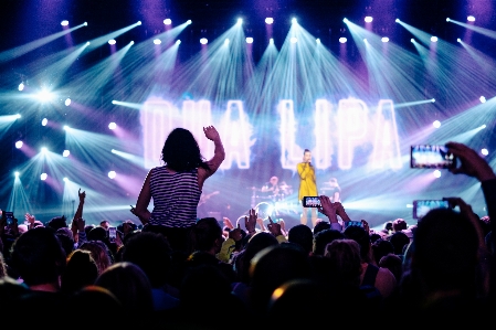 Music people crowd concert Photo