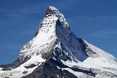 Foto Paisaje montaña nieve invierno