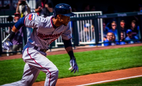 Photo Base-ball jeu en cours stade