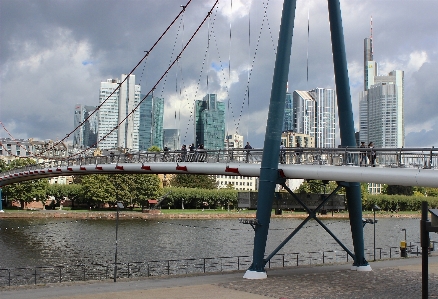 Foto Cielo ponte orizzonte visualizzazione