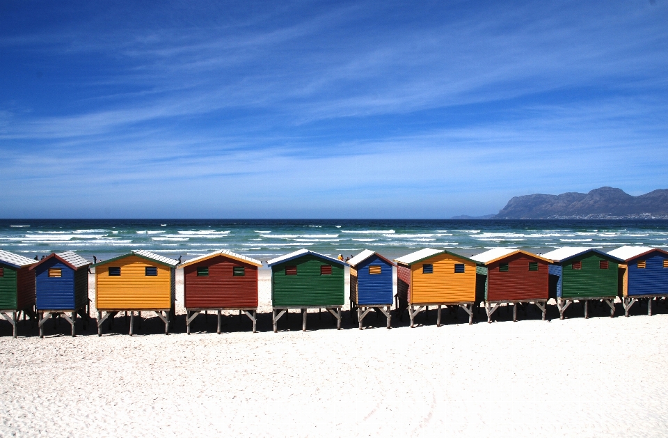 Beach landscape sea coast