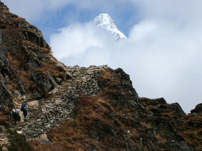 Sea rock wilderness walking Photo