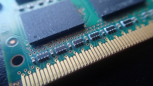 Computer technology memory card Photo