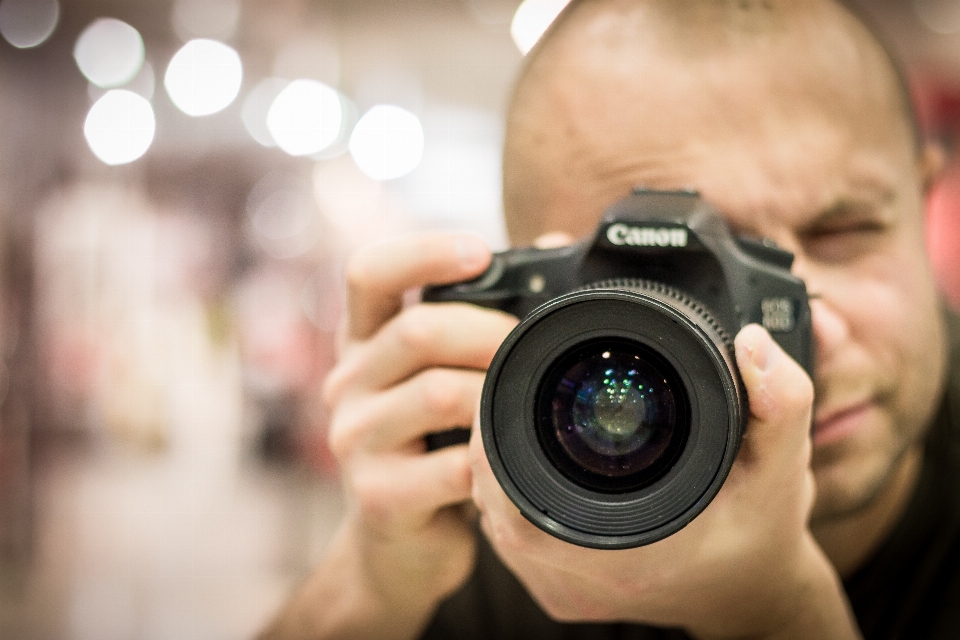 Orang kamera fotografi juru potret