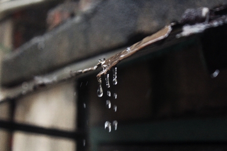 Rain window black material Photo