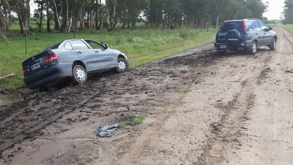 Path car field asphalt