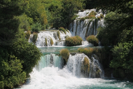 Water waterfall river stream Photo