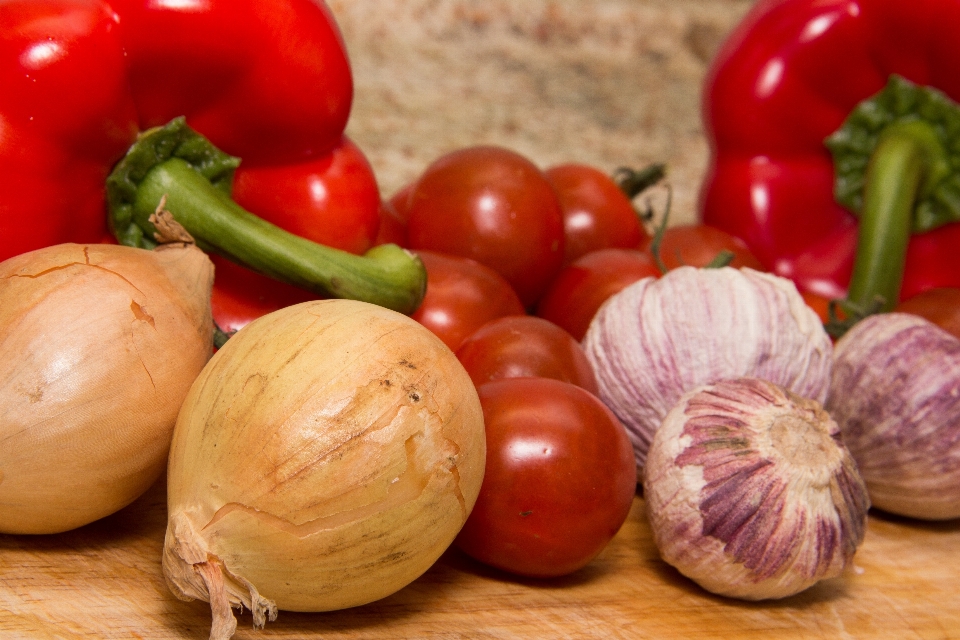 Pianta cibo rosso cucinando